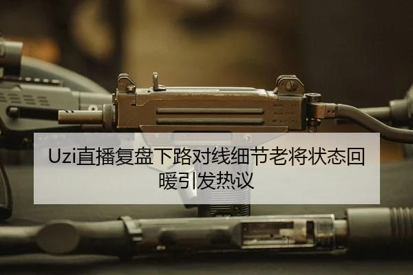 Uzi直播复盘下路对线细节老将状态回暖引发热议